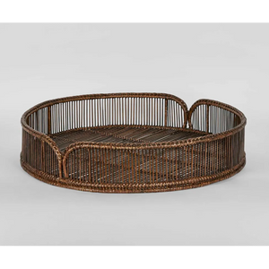 best-outdoor-furniture-Luca Rattan Round Antique Brown Large