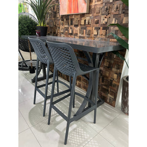 best-outdoor-furniture-Air 75 - Bergen Slat Bar 200 - 7pce - Outdoor Bar Set