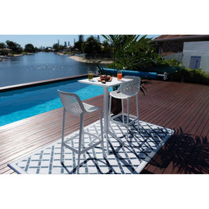 best-outdoor-furniture-Air 75 Sky 60 x 60 - 3pce Bar Set- Outdoor Bar Table