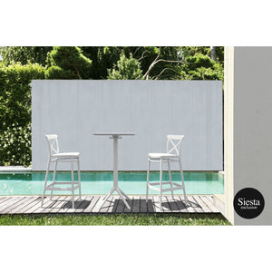 best-outdoor-furniture-Cross Sky 60 x 60 - 3pce Bar Set- Outdoor Bar Table