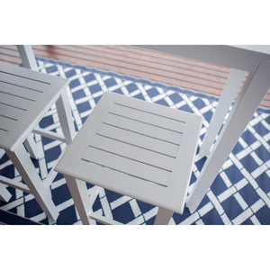 best-outdoor-furniture-SLAT - Alum Slat Bar 130 - 3pce - Outdoor Bar Set