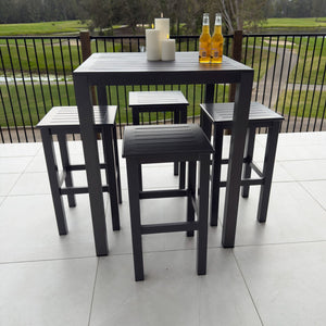 best-outdoor-furniture-Kirra Aria - 5pce (80x80) - Outdoor Bar Set