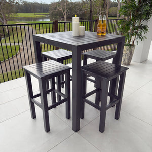 best-outdoor-furniture-Kirra Aria - 5pce (80x80) - Outdoor Bar Set