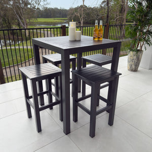 best-outdoor-furniture-Kirra Aria - 5pce (80x80) - Outdoor Bar Set