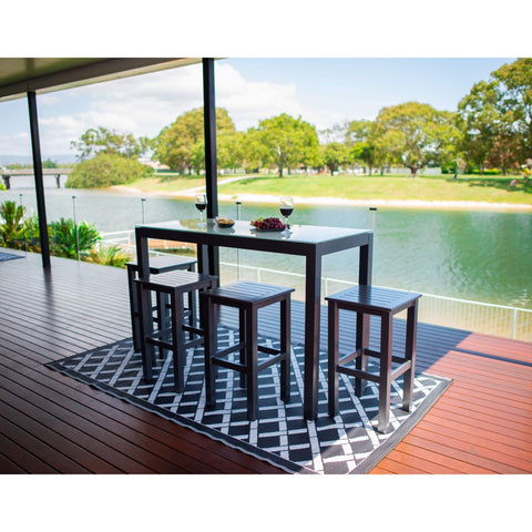 Kirra Coast - 5pce (150x65) - Outdoor Bar Set