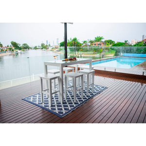 best-outdoor-furniture-Slat-Coast Bar 150 - 7pce - Outdoor Bar Set