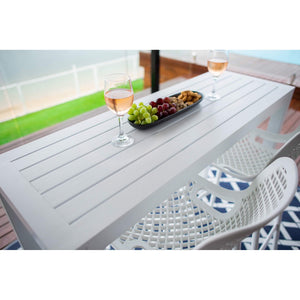 best-outdoor-furniture-Roma 75 - Alum Slat Bar 130 - 3pce - Outdoor Bar Set