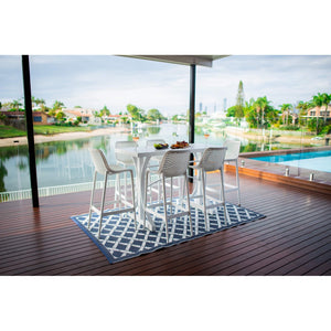 best-outdoor-furniture-Roma 75 - Bergen Slat Bar 150 - 7pce - Outdoor Bar Set