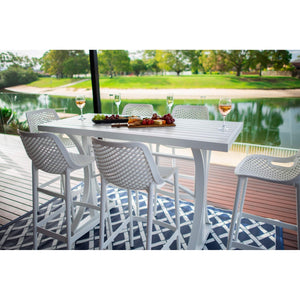 best-outdoor-furniture-Roma 75 - Bergen Slat Bar 150 - 7pce - Outdoor Bar Set