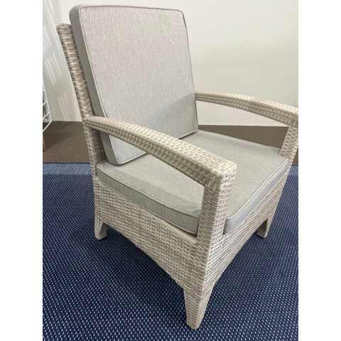 Ascot - Bone Outdoor Dining Chair