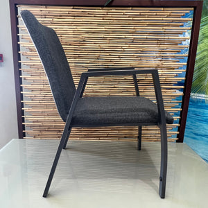 best-outdoor-furniture-Rio - Gun/Grey Outdoor Dining Chair