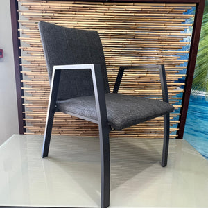 best-outdoor-furniture-Rio - Gun/Grey Outdoor Dining Chair