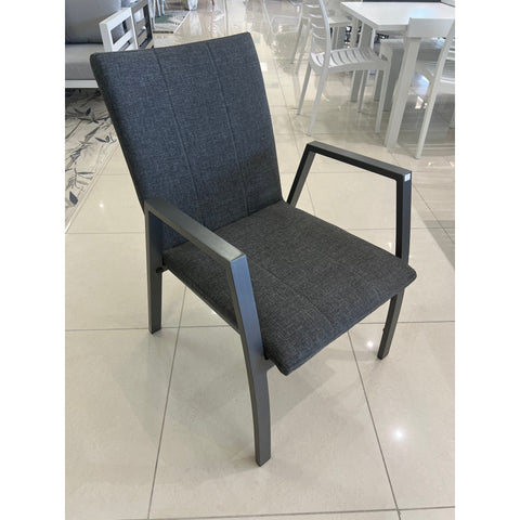 Rio - Gun/Grey Outdoor Dining Chair