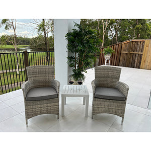 best-outdoor-furniture-Aspen - Slat Side - 3pce Outdoor Chat Set Bone/White