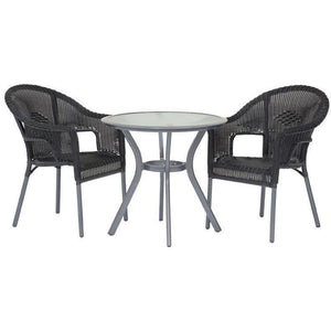 best-outdoor-furniture-Coventry - 3pce Outdoor Chat Set (76cm)