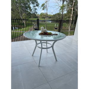 best-outdoor-furniture-Margot - Coventry 105cm - 5pce Outdoor Dining Set White/Grey