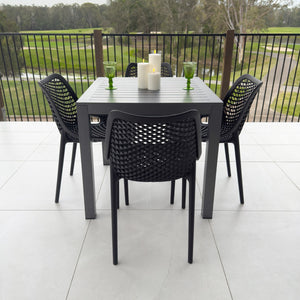 best-outdoor-furniture-Roma Aria - 5pce (80x80) - Outdoor Dining Set