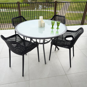 best-outdoor-furniture-Roma XL Coventry - 5pce (120x120) - Outdoor Dining Set