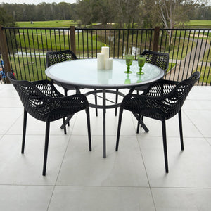 best-outdoor-furniture-Roma XL Coventry - 5pce (120x120) - Outdoor Dining Set