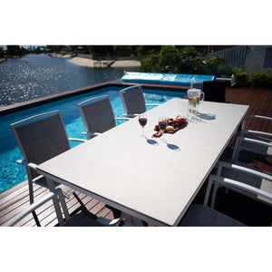 best-outdoor-furniture-Shelby Ceramic - 9pce Outdoor Dining Set (220cm)