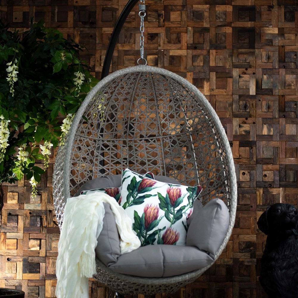 best-outdoor-furniture-Outdoor Hanging Pod Chair Black