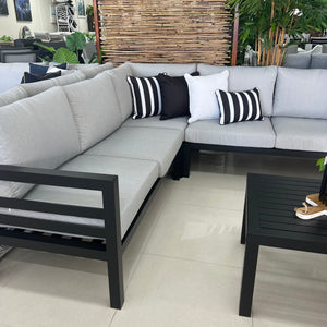 best-outdoor-furniture-Jersey Modular - 4pce - Black Outdoor Lounge Setting