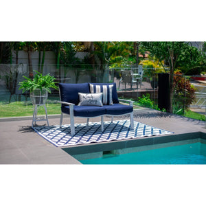 best-outdoor-furniture-Bermuda - 2 Seater - Outdoor Lounge (Sunbrella Fabric)