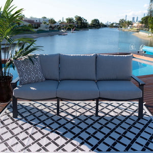 best-outdoor-furniture-Bermuda - 3 Seater - Outdoor Lounge (Sunbrella Fabric)