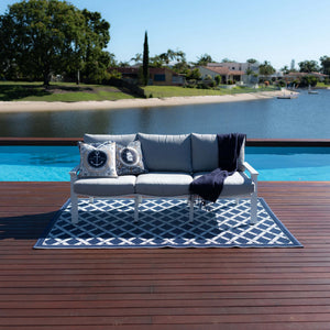 best-outdoor-furniture-Bermuda - 3 Seater - Outdoor Lounge (Sunbrella Fabric)