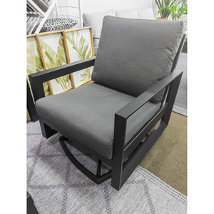 best-outdoor-furniture-Taylah - Swivel Rocker Chair Black/Can Coal