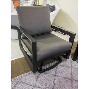 best-outdoor-furniture-Taylah - Swivel Rocker Chair Black/Can Coal