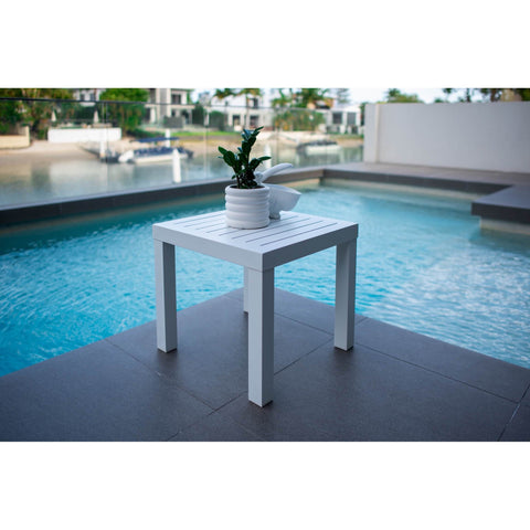 Slat - (49x49) - Outdoor Side Table