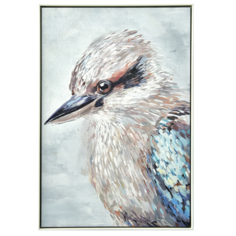 Left Kookaburra Painting 63 x 93cm